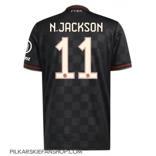 Koszulka piłkarska Bayern Munich Nicolas Jackson #11 Strój Trzeci 2025-26 tanio Krótki Rękaw Koszulka piłkarska Bayern Munich Nicolas Jackson #11 Strój Trzeci 2025-26 tanio Krótki Rękaw